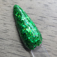 Green Chunky Cheasy Glitter