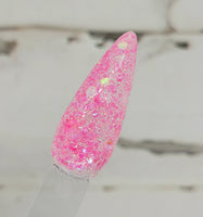 pink iridescent glitter