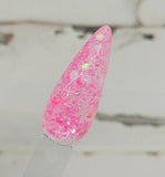 pink iridescent glitter