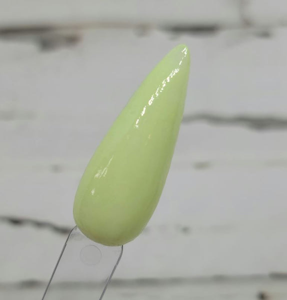 pastel green dip powder