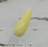 light yellow dip powder