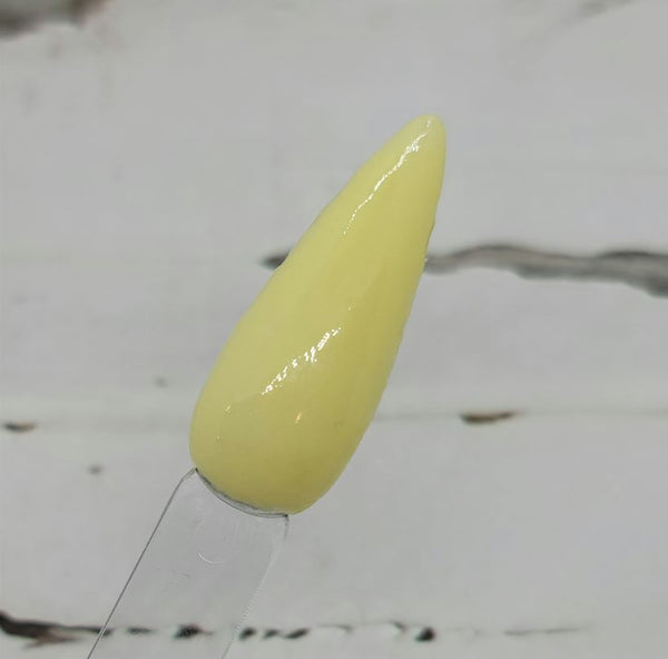 light yellow dip powder