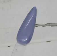 blue grey purple dip powder