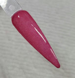 amethyst pink and purple dip powder
