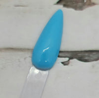 neon pastel blue