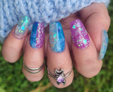 Sugar Plum paired with Blue Jay
