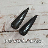 definitely black