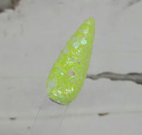 key lime pie green chunky glitter 