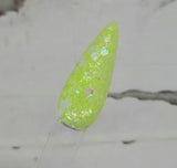 key lime pie green chunky glitter 