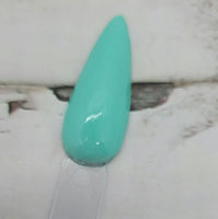neon pastel aqua